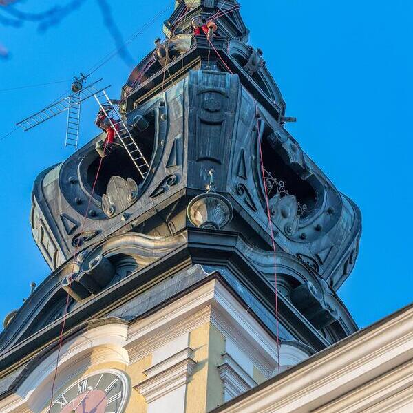 Kirchturm Kallham 2025 / Diözesanes Bauen/Grundner März 2025
