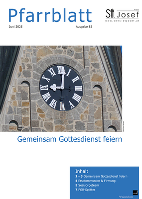 Pfarrblatt Sommer 2025