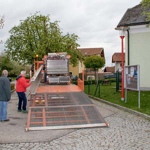 Orgelaufbau Tag 1
