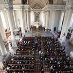 Begräbnisgottesdienst für Josef Ahammer in der Pfarrkirche Linz-Hl. Familie