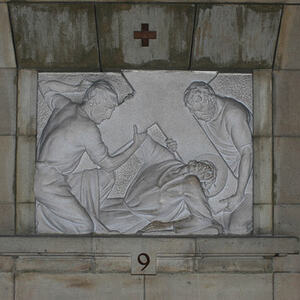 Kreuzweg im Mariendom Linz - Station 9