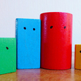 Familie bunt