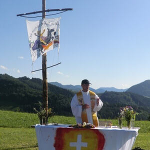 Pfarrhof-Team auf Besuch