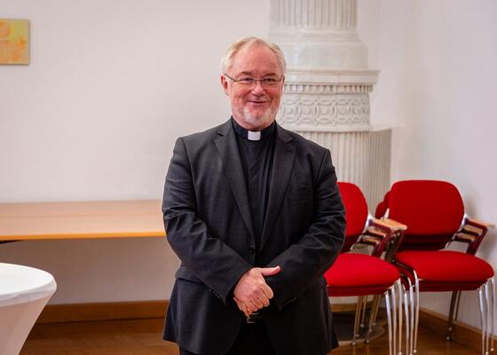 Generalvikar Severin Lederhilger bei seinen Dankesworten