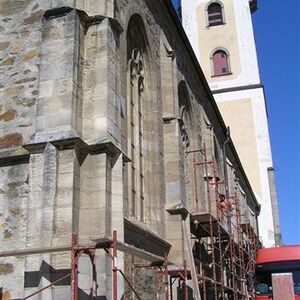 Baustelle Kirche