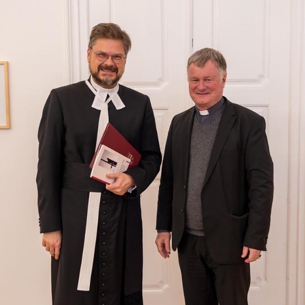 Klaus Sonnleitner und Manfred Scheuer
