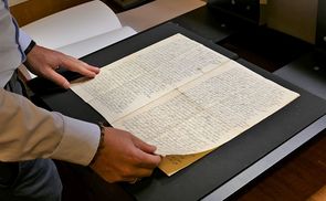 Brief von Franz Jägerstätter an den Patensohn Franz Huber 1936