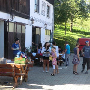 Pfarrhof-Team auf Besuch
