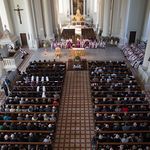 Begräbnisgottesdienst für Josef Ahammer in der Pfarrkirche Linz-Hl. Familie