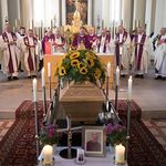 Begräbnisgottesdienst für Josef Ahammer in der Pfarrkirche Linz-Hl. Familie