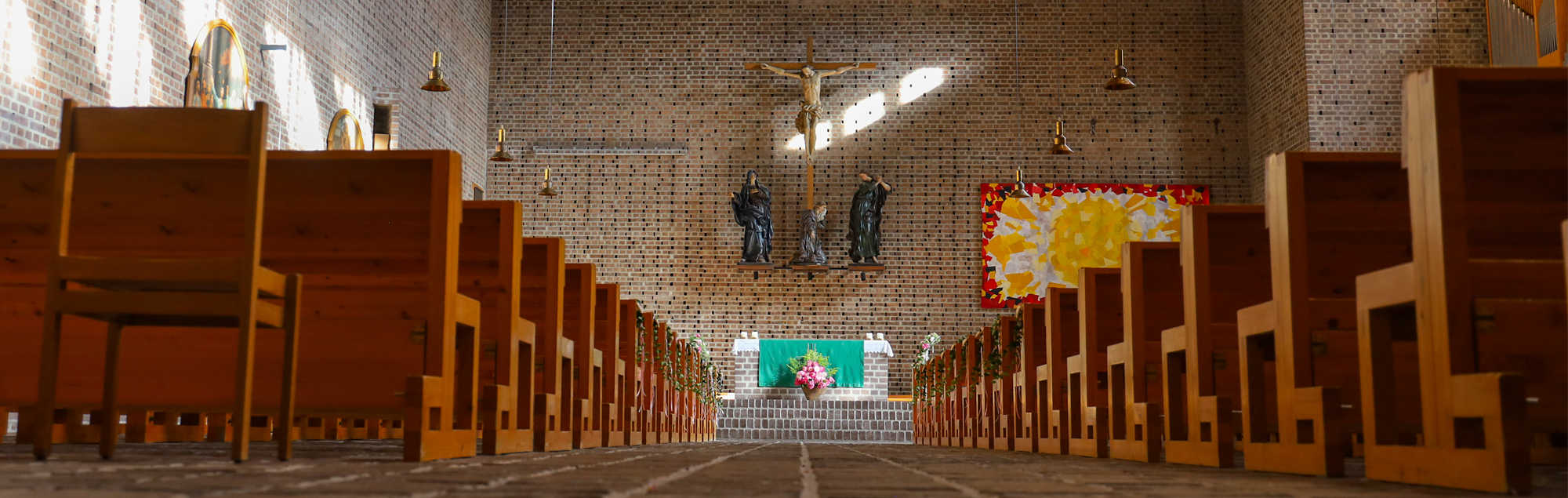 Kirchenraum der Pfarrkirche Wels-St. Josef