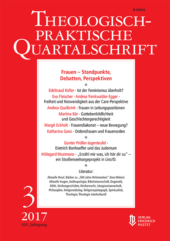 Theologisch-Praktische Quartalschrift, Cover der Ausgabe 3/2017