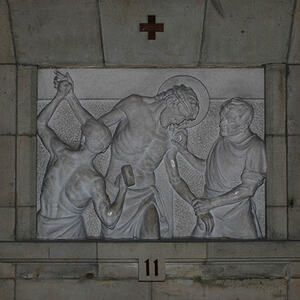 Kreuzweg im Mariendom Linz - Station 11