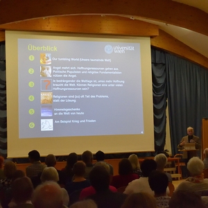 Vortrag von Univ Prof.Dr.Dr.Paul M. Zulehner