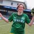 Sr. Elisabeth Siegl bei ihrer Leidenschaft: Fußball 